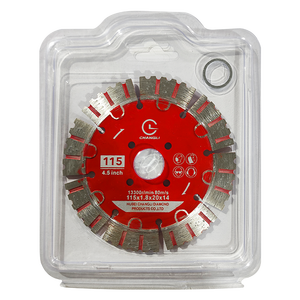 Lama sega diamantata segmentata Changli 4-1/2 pollici 115mm diamantata scanalatura a punta scanalatura lama sega per muratura in mattoni - Product Image 6