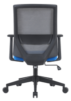 Chaise de bureau exécutive moderne ergonomique de haute qualité, tissu durable, accoudoirs réglables, réglage manuel, pivotante, en fer et plastique
