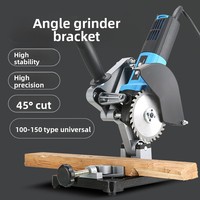 Support de meuleuse d'angle amélioré, universel, multifonctionnel, robuste, support modifié pour scie à table et machine de découpe manuelle