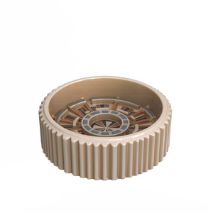 Ciotola per Animali Domestici di Lusso Personalizzata OEM, Ciotola in Ceramica Antiscivolo per Cani, Gioco <span class=keywords><strong>Puzzle</strong></span> per Cani, Ciotola Interattiva per Alimentazione Lenta per Interni - Product Image 4