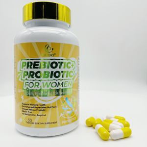 Cápsulas Prebióticas y Probióticas de Alta Potencia para Mujeres DUOZI, para la Flora Intestinal y la Salud Digestiva, Sin Gluten, 60 Cápsulas - Product Image 2