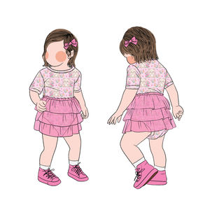 Little Glow Kid - Venta al por Mayor <span class=keywords><strong>de</strong></span> Bodys <span class=keywords><strong>de</strong></span> Tul con Botones a Presión para Bebés, Faldas para Niñas, Monos para Niños - Product Image 3