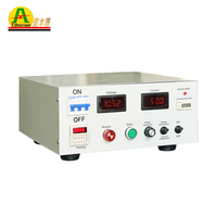 Redresseur d'électrodéposition CC haute fréquence réglable 12V/50A, efficacité 90%, refroidissement par air forcé, entrée 220VAC/380VAC