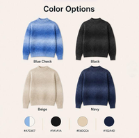 Pulls personnalisés pour hommes pour l'automne et l'hiver, tricots décontractés pour hommes avec décoration de logo