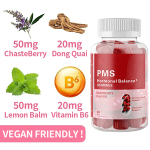 Gummies de fer pour la santé menstruelle et la prévention de l'anémie, soutien hématologique et soutien PMS pour la santé féminine améliorée - Product Image 4