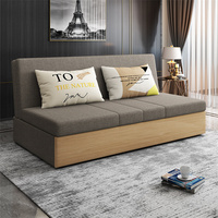 Günstiges Sex-Sofa-Bett aus Holz von Carrefour