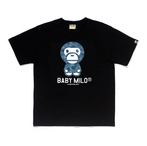 Maglietta Bapees con Stampa Lettering Versione 999.1, Pronta Consegna, T-shirt Uomo Trendy con Stampa Scimmia, Maglietta Bapees di Design alla Moda, Vendita Calda - Product Image 2