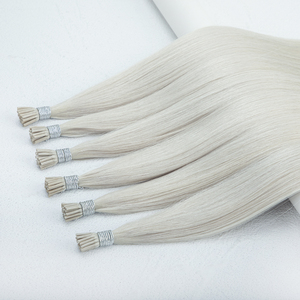 Estensioni alla cheratina estensioni dei capelli russe a doppia estrazione estensioni dei capelli vergini de cabello 100 naturale - Product Image 2