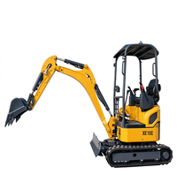 Excavator XE18E yang Andal, 1.795 Ton, Bucket 0.04m³, Performa Stabil untuk Pekerjaan Penggalian dan Pondasi