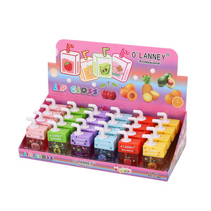 Venta caliente 6 colores pajita lámina de oro taza antiadherente desvanecimiento lápiz labial líquido hidratante brillo de aceite de labios maquillaje fácil de aplicar - Product Image 1