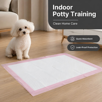 XIAOLIN Coussinets d'apprentissage de la propreté jetables pour chiots, 6 couches, écologiques, imperméables IPX7, séchage rapide, doux et très absorbants