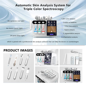 Newface เครื่อง2023 hydradermabrasion ฟองขนาดเล็กการวิเคราะห์ผิวด้วยออกซิเจนเจ็ทอะควาสปาเราใหม่8 1ฟองไมโครบับเบิลสำหรับผิวหน้า - Product Image 2