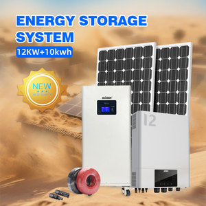 Hệ thống năng lượng mặt trời ngoài lưới điện 4.2KW 6.2KW 12KW với tấm pin mặt trời, pin và bộ biến tần, bộ kit hoàn chỉnh, hệ thống năng lượng mặt trời lai - Product Image 1