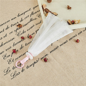 Xách Tay Hangable Sạch Bọt Lưới Túi A01 Tinh Tế Bọt <span class=keywords><strong>Net</strong></span> Cho Tắm Tắm Xà Phòng Saver Túi Cắt Dịch Vụ Bao Gồm - Product Image 4