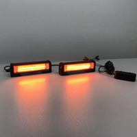 DC12V Auto 20W LED Notfall-Stroboskop-Blitzlicht in Amber mit Aluminiumgehäuse für LKW SUV ATV UTV
