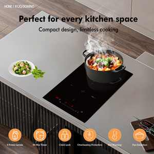 Induction Cooker Touch Control Single Burner 220V Electric <b>Stove</b> Toughened Glass Panel Plastic Housing Rapid Heating - Product Image 2