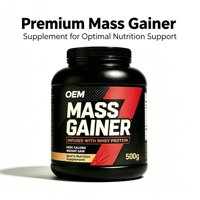 Gainer de masse pour adultes en marque blanche OEM, riche en protéines de lactosérum premium, pour une prise de masse musculaire rapide, supplément nutritionnel sportif, vente en gros en vrac