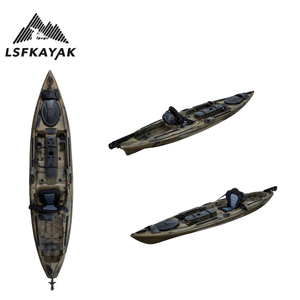 Fábrica 3,5 metros LSF grado superior profesional <span class=keywords><strong>pesca</strong></span> Kayak PE Material casco personalizar Color logo para uso <span class=keywords><strong>de</strong></span> una persona en el lago - Product Image 5