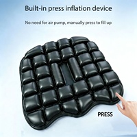 Nouveau coussin de siège massant ergonomique 5D entièrement automatique pour voyage et bureau, anti-hémorroïdes, avec compression par airbag et gonflable