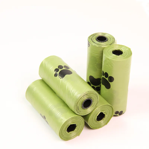 En stock Venta directa de fábrica Bolsa de basura para mascotas Bolsas de caca para mascotas Bolsas de plástico biodegradables - Product Image 1