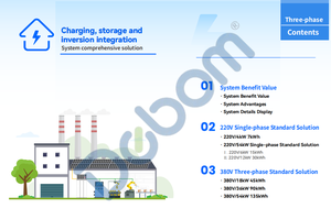 Hot-selling Promotional Products Household Energy Storage Systems Support <b>Battery</b>-less Operation and Grid-<b>connected</b> Power Lead-a - Product Image 3