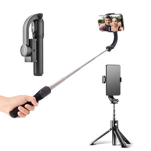 Ручной антивибрационный беспроводной Смартфон Vlogging Selfie Stick штатив-подставка держатель для мобильного телефона стабилизатор для Iphone - Product Image 4