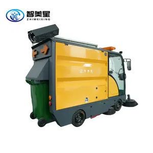 S2300B Electric Enclosed Street Sweeper Airport Runway Road Cleaning Truck Floor Sweepers Machine for Cleaning Urban Areas
