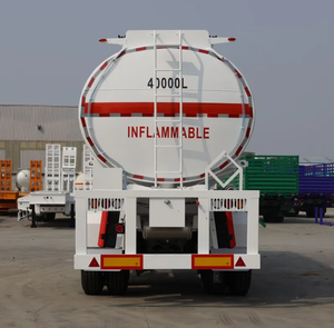 Semi Trailer Tangki Tahan Korosi 2/3/4 As Roda untuk Transportasi Cairan - Product Image 6