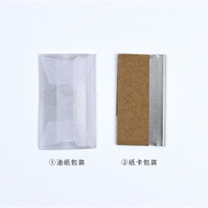 Cuchillas de un solo filo para raspar películas de teléfonos móviles, cuchilla de seguridad para limpieza de películas de coches, cuchillo de grabado - Product Image 2