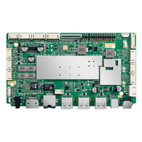 PORTWORLD MTK8786 Octa Core Android 12 Industrial AIoT Mainboard PCBA Edge Computing Motherboard with PoE 4G LTE