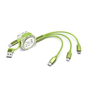 Venta al por mayor de fábrica de alta calidad Multi <span class=keywords><strong>usb</strong></span> <span class=keywords><strong>Cable</strong></span> 3 en 1 <span class=keywords><strong>Cable</strong></span> de <span class=keywords><strong>carga</strong></span> retráctil <span class=keywords><strong>Carga</strong></span> rápida 5 en 1 <span class=keywords><strong>Cable</strong></span> retráctil - Product Image 4