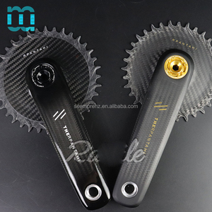 SeeMore GXP 3-bolt Mtb Carbon Crankset 24mm Spindle Direct Mounting Mountain Bike <span class=keywords><strong>Crank</strong></span> <span class=keywords><strong>Set</strong></span> dengan Carbon Chainring - Product Image 1