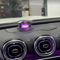 Haut-parleur central intelligent de qualité supérieure pour voiture, avec éclairage d'ambiance original 64 couleurs synchronisé pour Mercedes-Benz Classe C W206