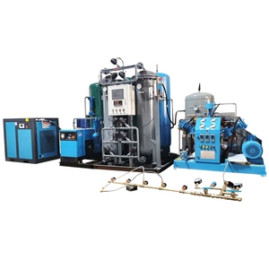 Générateur d'azote liquide haute productivité contrôlé par PLC, 50 Hz, grande installation d'azote liquide à haute pureté et facile à utiliser pour les pneus - Product Image 1