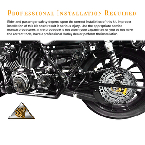 Courroie de transmission à chaîne compatible avec <span class=keywords><strong>Harley</strong></span> 2009-UP Touring Twin Cam & M8 Road Glide/Street Glide/Rode King - Product Image 5