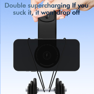 Support magnétique intelligent pour téléphone portable, charge rapide 15W, support magnétique pour téléphone, <span class=keywords><strong>chargeur</strong></span> sans fil pour voiture pour iPhone - Product Image 4