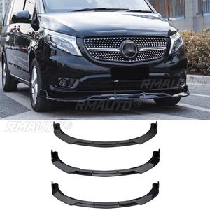 Difusor de Parachoques Delantero para Automóvil, Spoiler Negro Brillante, Pieza de Modificación para Mercedes Benz Vito V260 W447 2016-2023, Accesorios para Automóvil - Product Image 1