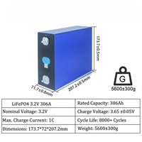 خلايا بطارية EV LF304 Lifepo4 بسعة 304 أمبير ساعة و310 أمبير ساعة و320 أمبير ساعة، بطارية Lifepo4 3.2 فولت 310 أمبير ساعة، خلايا بطارية EV Lifepo4 3.2 فولت 304 أمبير ساعة من الدرجة A