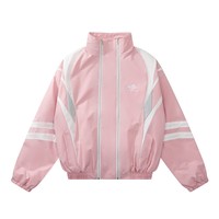 Veste coupe-vent pour homme, style streetwear, fermeture éclair, polyester, couleur noire, bloc de couleur, veste de survêtement