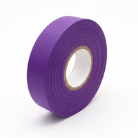 Ruban de signalisation fluorescent rose 1-3/16" x 50YD - PVC non-adhésif 4 mil pour marquage néon