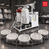 Machine à mousser le polyuréthane basse pression Bujatti pour la décoration de plafonds et le moulage de panneaux