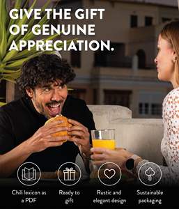 Caja de Regalo Navideña con Salsas Picantes Ecológicas de Producción Limitada <span class=keywords><strong>para</strong></span> Hombre, Salsa Picante Premium, <span class=keywords><strong>Regalos</strong></span> Navideños - Product Image 6