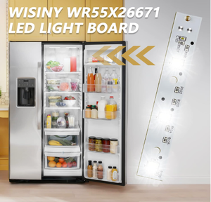 Nouvelle carte lumineuse LED améliorée WR55X26671 pour congélateurs et réfrigérateurs <span class=keywords><strong>GE</strong></span>, remplace PS11767930 AP6035586 4468532 EAP11767930 - Product Image 5