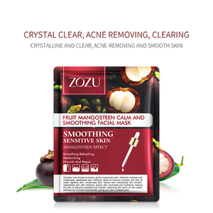 ZOZU แผ่นมาส์กหน้าออร์แกนิก,<span class=keywords><strong>หน้ากาก</strong></span><span class=keywords><strong>มังคุด</strong></span>มะม่วงสับปะรดผลไม้บำรุงให้ความชุ่มชื้น - Product Image 5
