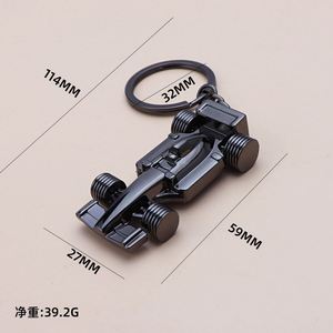 Custom Car Key Chain Stainless Steel Keyring Personalized Fashion Metal Car Sports <b>Gift</b> <b>F1</b> Racing Car Key Pendants - Product Image 6