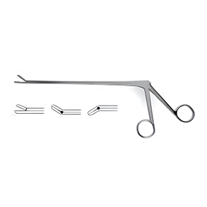 Juego de Rongeurs para Laminectomía y Disco Intervertebral, Instrumentos Quirúrgicos Rectos para Columna Vertebral, Ortopédicos y Neuroquirúrgicos, Reutilizables, 3 Piezas, Herramientas con Certificación CE - Product Image 1