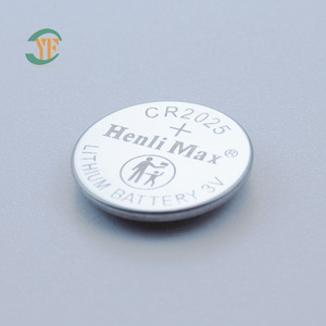 Henli Max, venta al por mayor, <span class=keywords><strong>CR2025</strong></span>, 165mAh, 3V, Pila de botón de litio, suministro de fábrica OEM para mandos a distancia y relojes - Product Image 1
