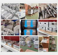 Hoge Productiviteit Gemakkelijk Reinigbaar Professionele Commerciële RVS Elektrische Koude Pers 220V 450W Vijf-Rol Suikerrietpers
