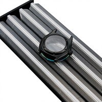 Couronne de montre 3H de haute qualité pour boîtier de montre en verre saphir 20 ATM en acier inoxydable 316L compatible avec mouvement NH35/36