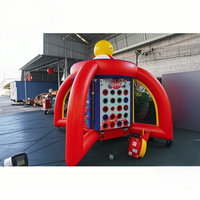 Jeux de sport gonflables commerciaux Lilytoys Jeux interactifs gonflables 4 en un jeux pour les ventes